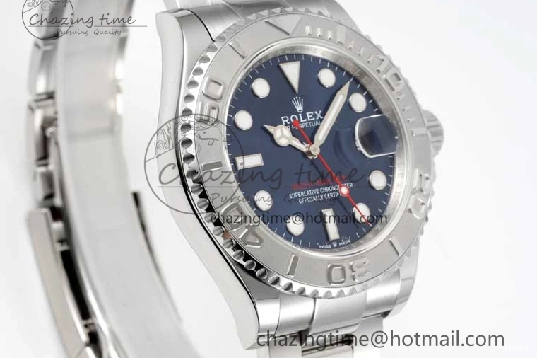 1:1 GSF A2836 SS Yacht-Master Best Bracelet on 126622 Edition Blue Dial 0514